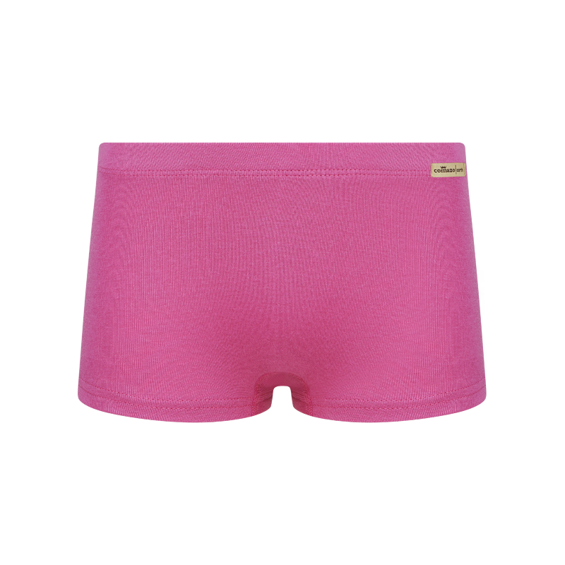 pinke Kinderpanties aus Biobaumwolle - von vorne