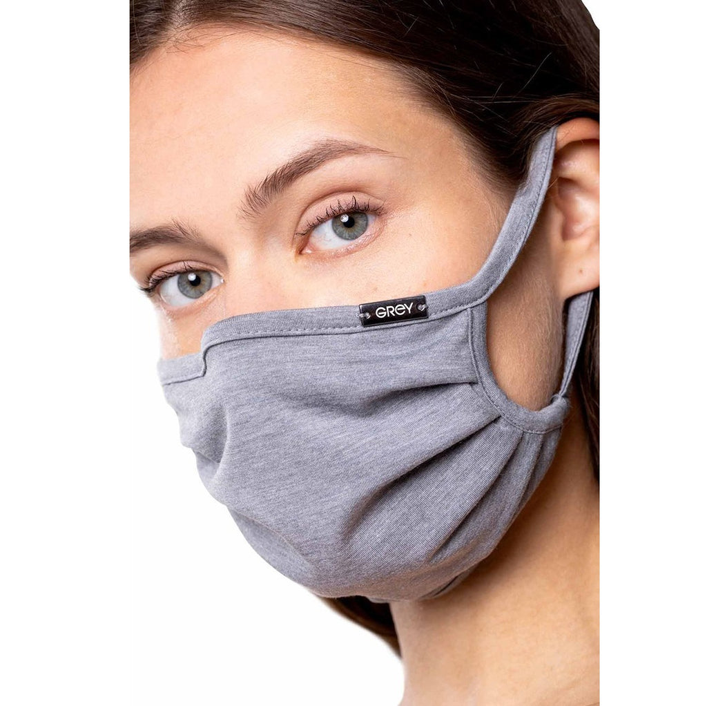 Gesichtsmaske aus Vitadylan, Modalstoff - grau
