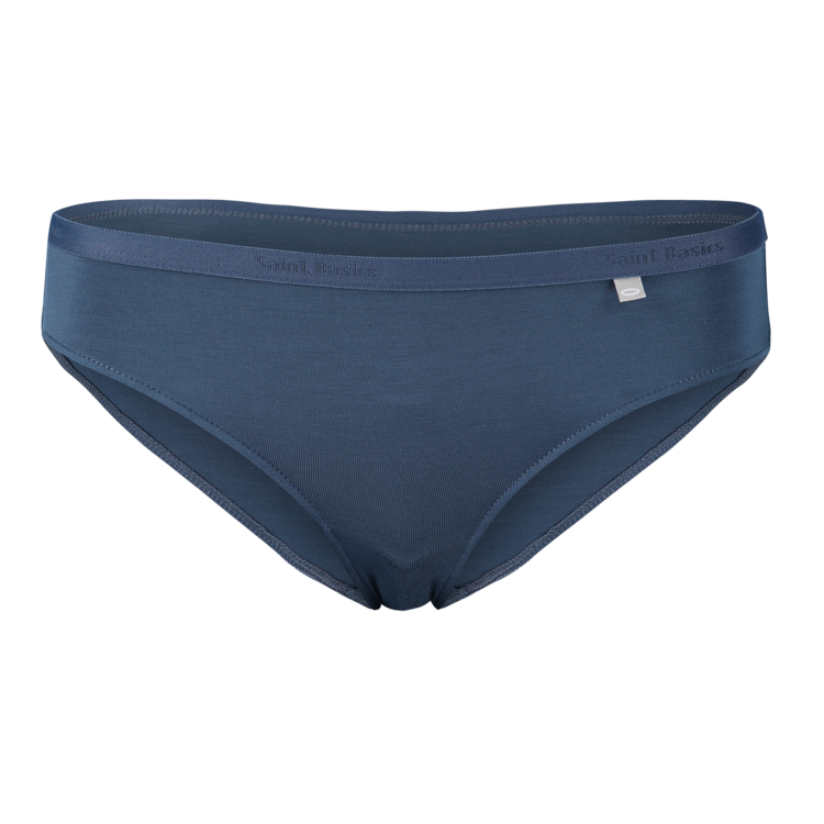 Slip aus nachhaltigem Eukalyptus Tencel in blau