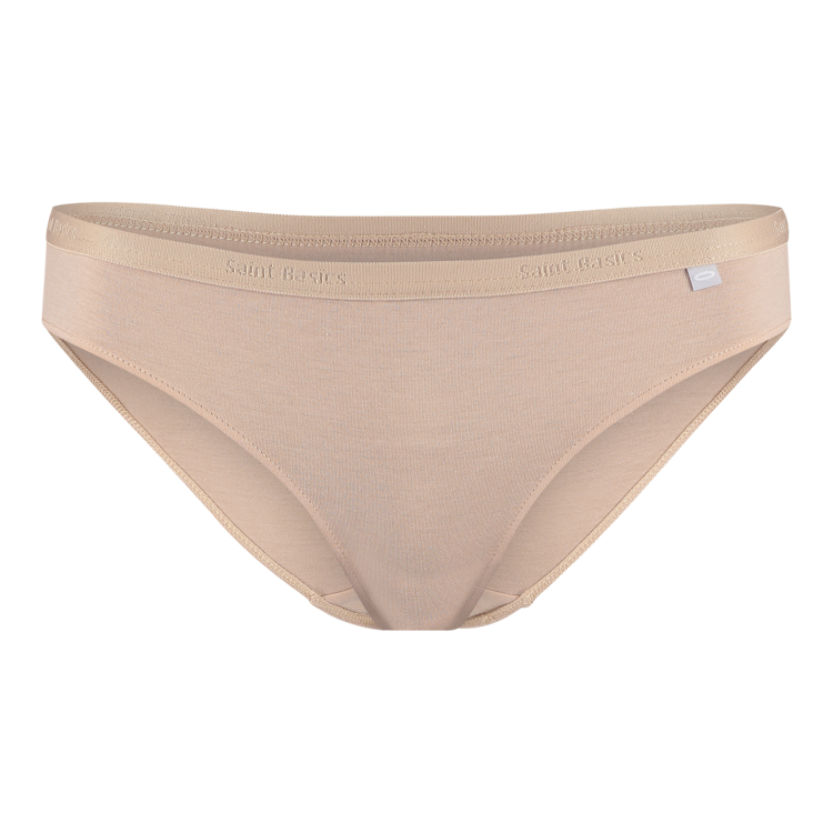 Slip aus nachhaltigem Eukalyptus Tencel in beige