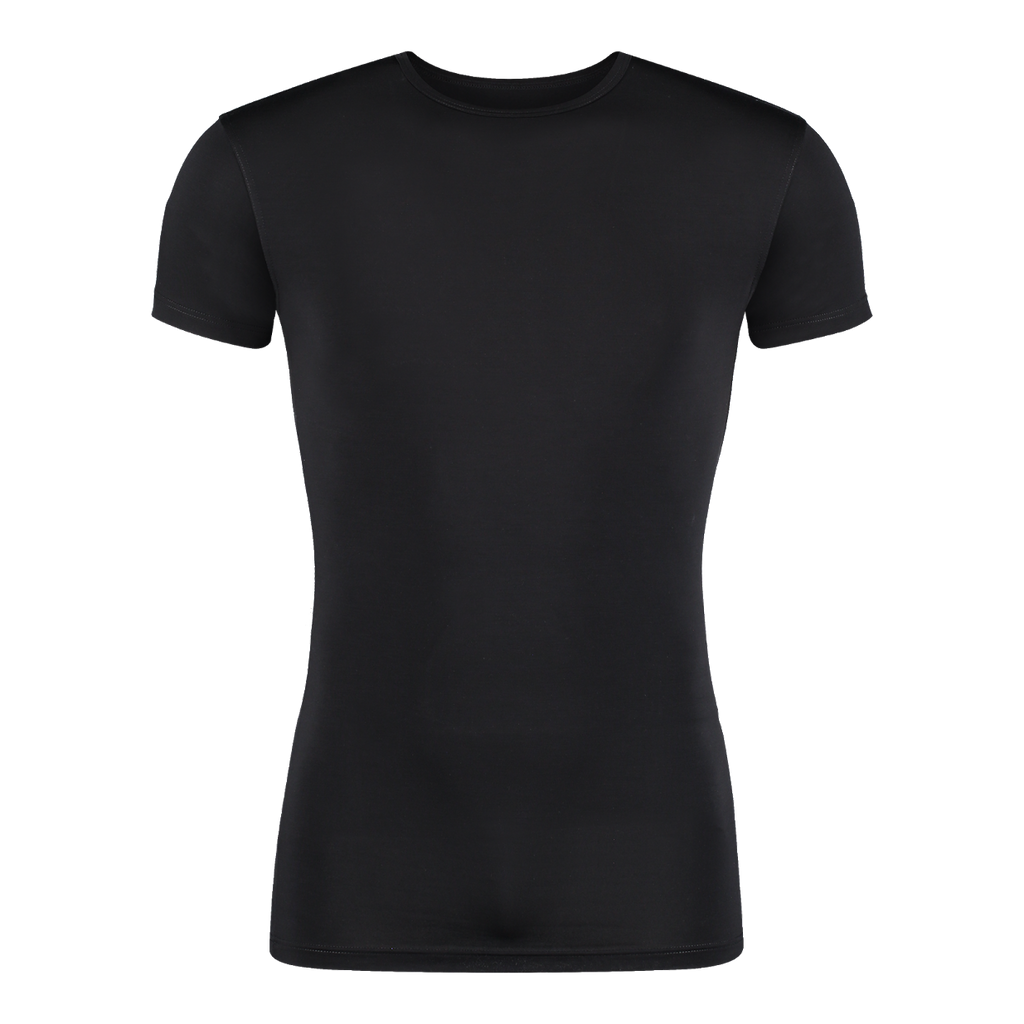 nachhaltiges Tencel Shirt in schwarz